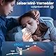 Inhalationsgerät Vernebler für Erwachsene und Kinder,Tragbare Geräuscharmes Inhalator Vernebler mit Mundstück und Maskes,Einstellbarer Sprühnebel, USB-C Ladung Inhaliergerät für Reise und Zuhause