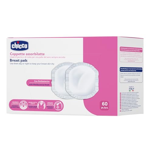 Chicco Antibakterielle Stilleinlagen Natural Feeling, 30 Stück