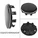 RTrhinotuning 4 PCS 58 mm Wheel Center Caps Compatible with 2022 Stinger Telluride 2023 Seltos 2024 K5 GT 6005879 6005879-00-A 6005879-04-A, OD: 2.28 in / 58 mm ID: 2 in / 51 mm Black Hub Caps
