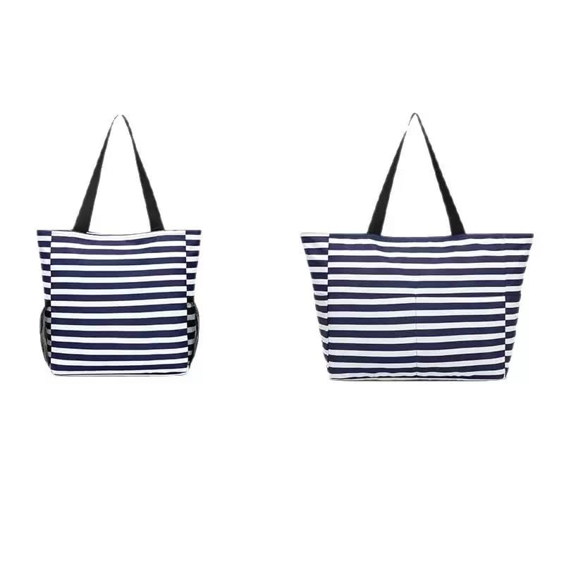 Bolsa de playa con múltiples bolsillos y diseño plegable para máxima versatilidad 5
