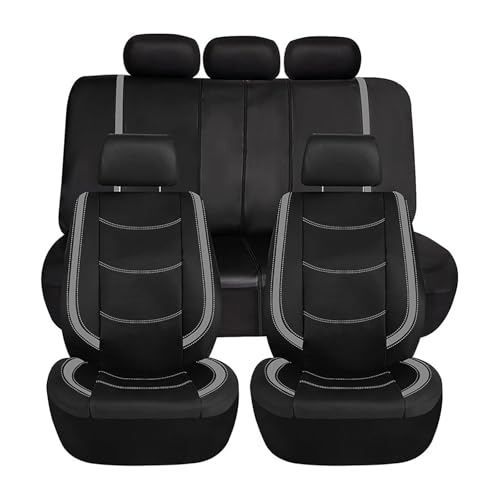 WEQTYSAB Auto-Sitzbezug, für VW Tiguan 3 2024 2025 Bequem Wasserdicht rutschfest Sitzschoner Autositzbezüge Set Autositzschoner Zubehör,B