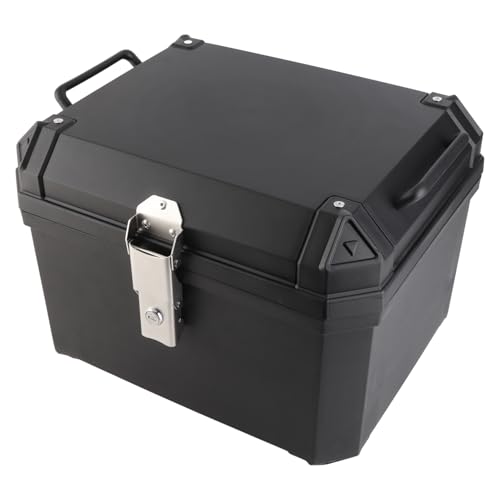 Caja trasera de moto de 45L con doble sellado impermeable contra la lluvia