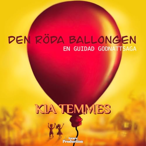 『Den r&ouml;da ballongen, en guidad godnattsaga』のカバーアート