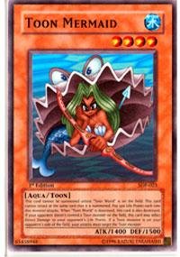 Amazon.com: Yu-Gi-Oh! - Toon Mermaid (SDP-023) - Starter Deck Pegasus - Unlimited Edition
