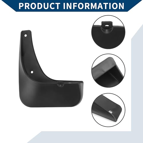 Image of Mud Flaps Splash Guards W /Mount Accessories for Peugeot 408 2010-2014 Front Rear Mud Guards 1 Set