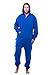 Produktbild #followme Jumpsuit Erwachsene Einteiler Pyjama - Blau - Medium