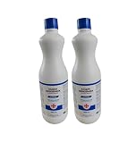 Acqua Ossigenata 3% 10 Volumi – Perossido di Idrogeno – 2 Flaconi da 1 Litro – Disinfettante