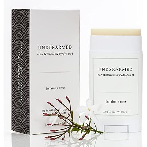 Underarmed Natural Aluminum-Free Deodorant, Long Lasting Odor Control with Organic Coconut + Essential Oils, Baking Soda, Raw Honey & Mineral Salt | All-Natural Non-GMO Vegan Formula For Women & Men Cover