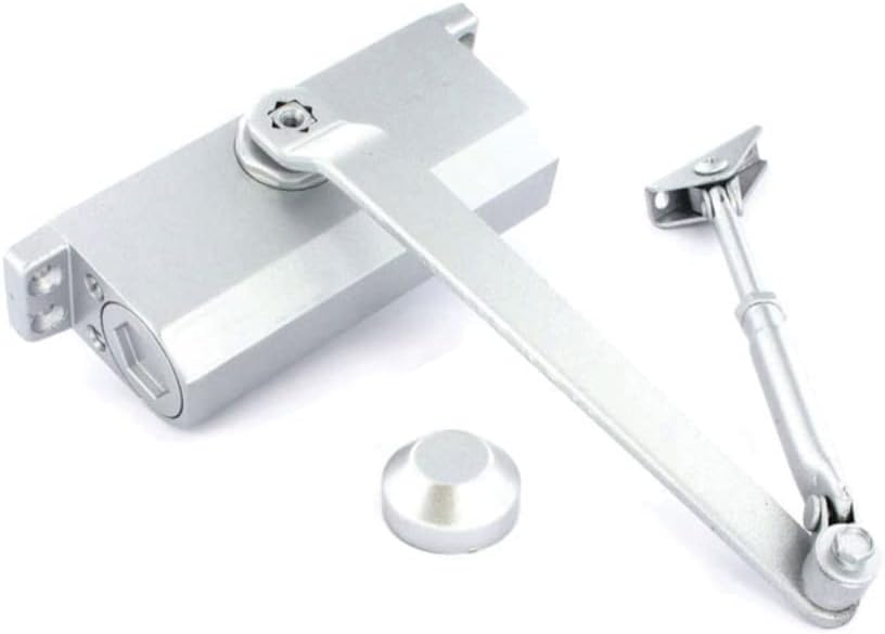 IRONZONE® Door Closer Shutter Size 3 Commercial or Domestic Use HMOs etc Fire Doors Hydraulic Adjustable Speed BS EN 1154 Certified IRONZONE with 10 Years Warranty 45-60kg Weight Door, Aluminium Alloy
