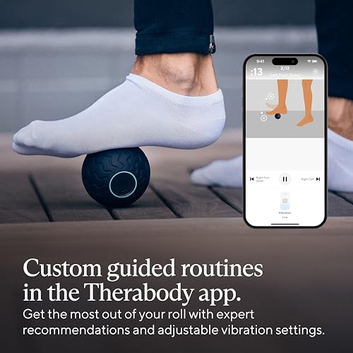 Theragun WAVESOLO-US Therabody Wave Series Wave Solo - Handheld Bluetooth Enabled Massage Device. Ultra Portable Vibration Therapy Ball thumb #4