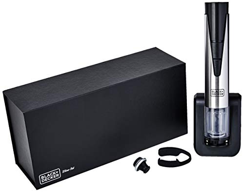 BLACK+DECKER Abridor de Vinho Recarregável 110V Prata W15