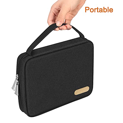 Simboom Estojo organizador de pulseira de relógio, 40 pulseiras de relógio, bolsa de armazenamento,