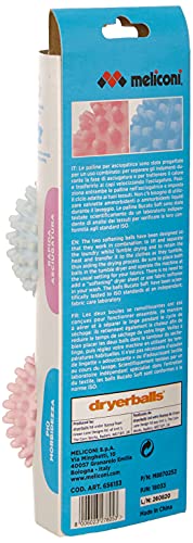 Meliconi Bucato Soft, Palline per Asciugatrice