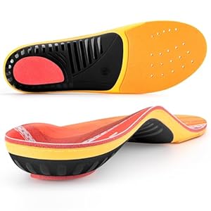 TOPSOLE Orthotic Insoles Plantar Fasciitis Arch Support Inserts Orthopedic Insoles Relieve Flat Feet High Arch Metatarsalgia Foot Pain Shock Absorption Comfort Work Boot Shoe Insoles for Men Women