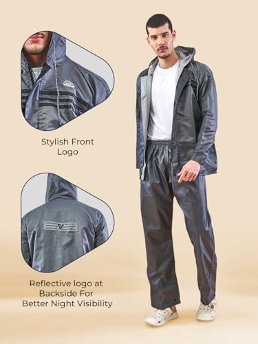 Image of LUX VENUS Reversible Rain Suit for Men.