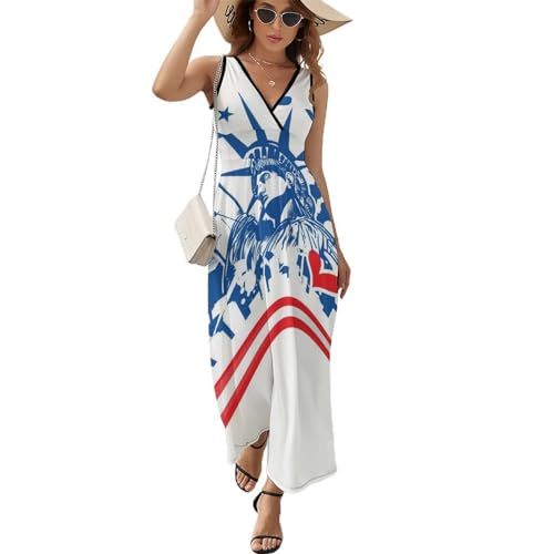 Robe maxi sans manches pour femmes : restez fraîche tout l'été