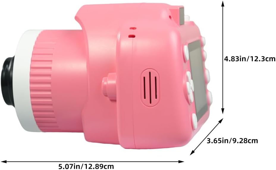 VICASKY Kids Camera with Projector for Video and Children's with Projector, Full 1080p Music Playback Function, Small Portable for Camping and Photography Adventures