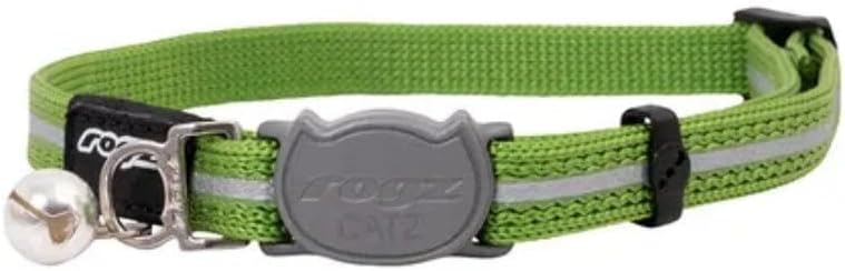 Rogz Alleycat Safeloc Collar Lime – S