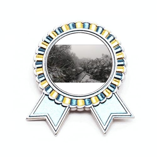 Broche pour photographie Snowscene Eaves M, poésie métallique pour capturer l'instant éphémère