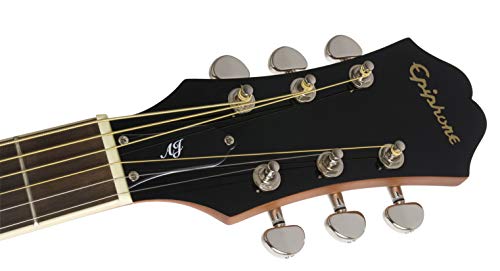 Epiphone AJ-220SCE Guitare électro-acoustique Natural - Les Beatles, Paul McCartney, John Lennon, RIngo Starr, George Harrison Epiphone AJ-220SCE Guitare électro-acoustique Natural – Image 5