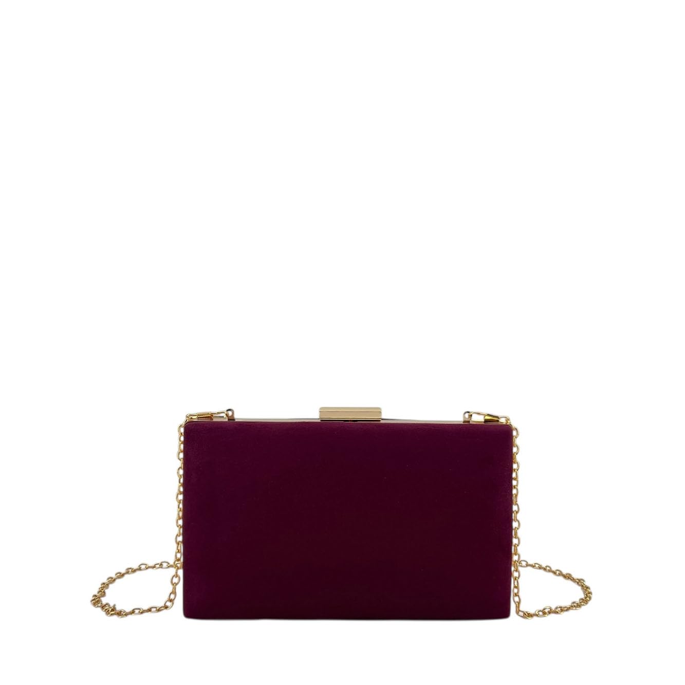 MODELISA Bolso de Mano Elegante, Cartera con Cadena de Hombro, Clutch de Noche Boda Noche Evento Ceremonia para Mujer