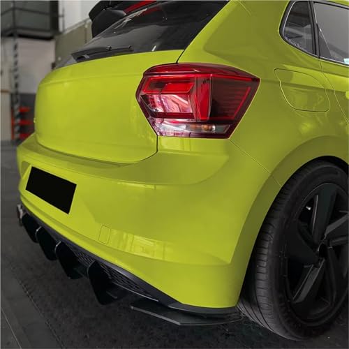 Diffuseur pour VW Polo MK6 GTI lame arrière ABS haute finition - 6
