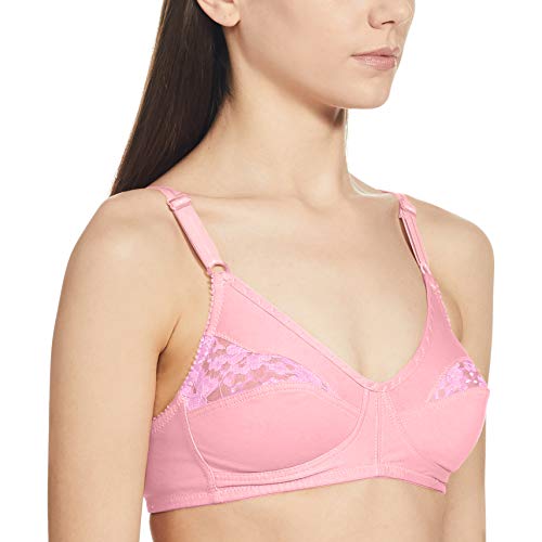 Image of Lovable Pink Non Padded Non Wired Full Cup Bra - 42B