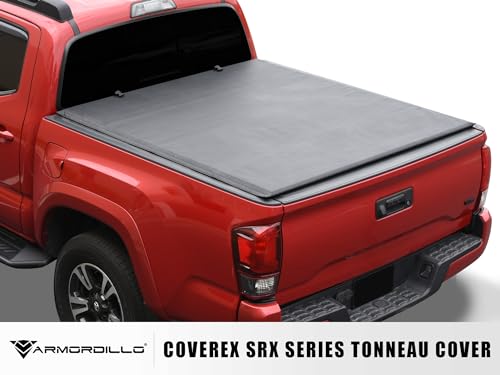 Armordillo CoveRex SRX Low Profile Soft Roll-Up Truck Bed Tonneau Cover|Fits 2009-2018 Dodge Ram 1500/2010-2019 2500 3500 6.4 Ft Bed|8722657|Vinyl|Rolling Up|Flush Mount|Truck Bed Cover