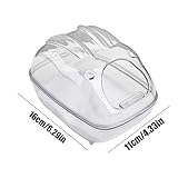 Zoom IMG-1 zwxqe clear hamster sand bath Zoom IMG-1 zwxqe clear hamster sand bath