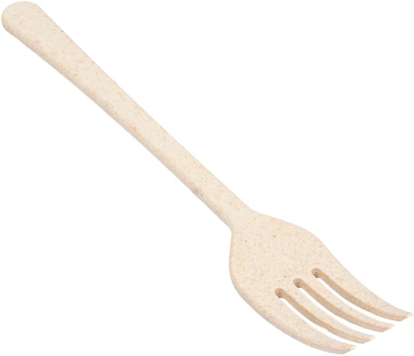 García de Pou - Pack of 10 - Luxury Forks 20 cm Ivory Wood Fibre