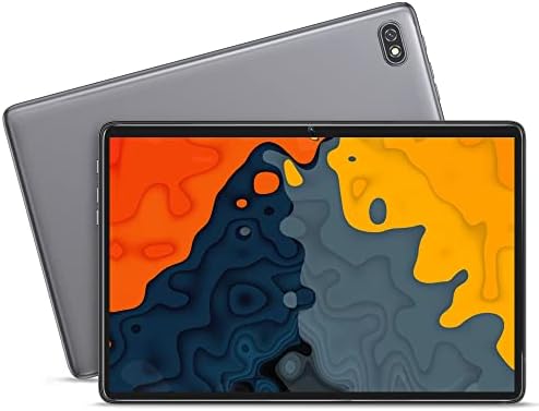 Blackview Tablet 10 inch Tab7, 5GB+32GB/SD 1TB Tablet Android 11, 4G LTE Dual SIM Tablets, 5G WIFI Tablet PC, 6580mAh Battery, 5+2MP Camera, Quad-Core Processor, GPS, OTG, NOTE, 2 Years Warranty-Grey
