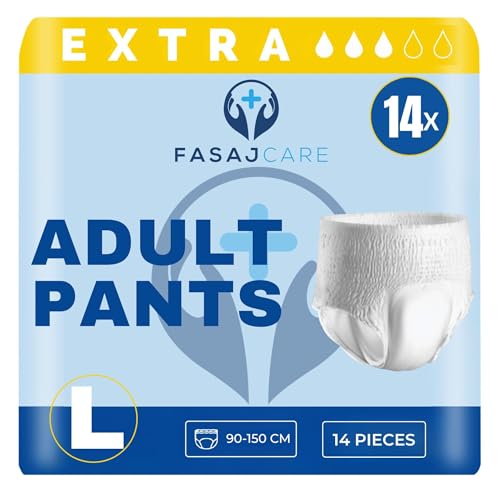 ViraCare - 28 x Incontinence Pants Women and Men, Men and Women Diapers, Diapers for Adults, Breathable and Anti Leakage, Adult Nappies, 2 Packs of 14