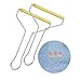 MSDADA-2 Pièces Rasoirs à Peluches Portables,Réutilisables,Double Face Brosse de Voyage, Poils d'animaux Épilateur Rapide - pour Enlever Les Peluches dans Les Vêtements et Les Meubles