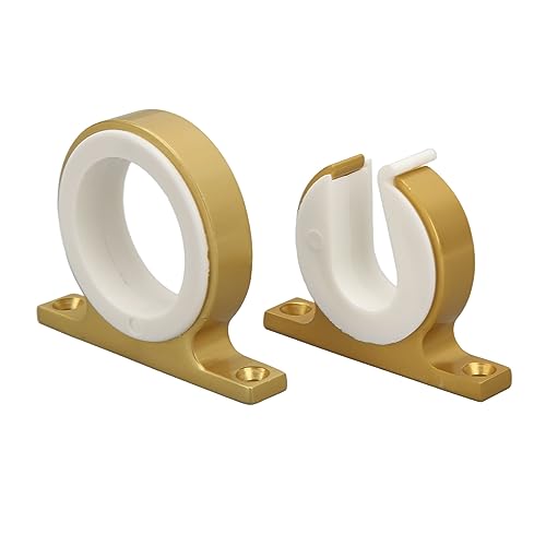 Acouto Ium Boat Mounted Fishing Rod Rack for Cars Trucks RVs Aluminium Fishing Rod Holder,Truck Holder,RV , Pole ,Spac (Gold)