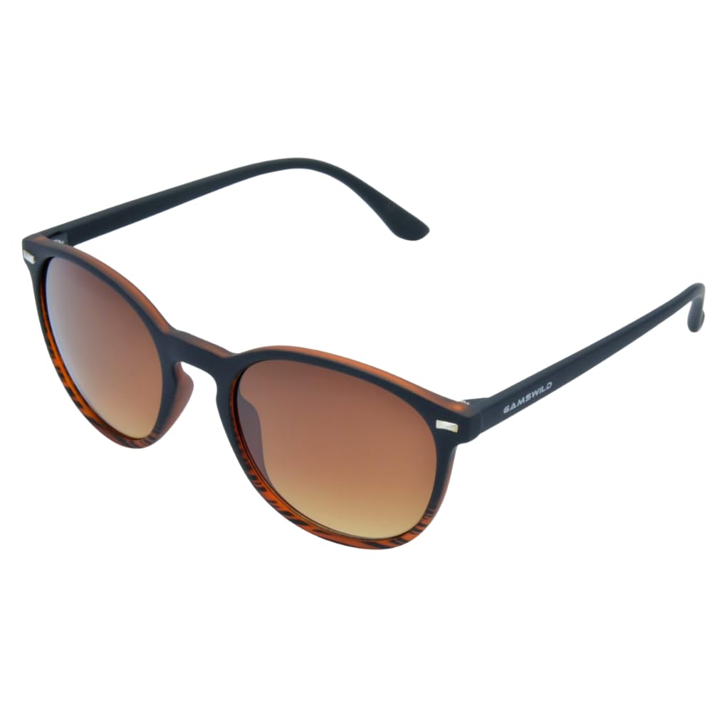 Gamswild WM1222 Sonnenbrille - Modebrille - Sportbrille - bruchsichere Polycarbonatgläser - 100% Schutz vor UV Strahlen - dank UV400 – 24g