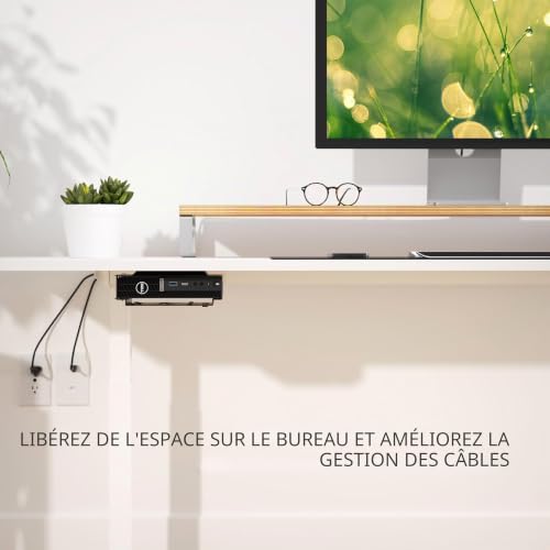 Support Double VESA HumanCentric pour Dell OptiPlex MFF 3040 à 3080 - 7