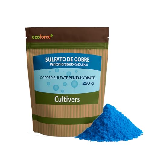 CULTIVERS Sulfato de Cobre Polvo Mojable de 250 g