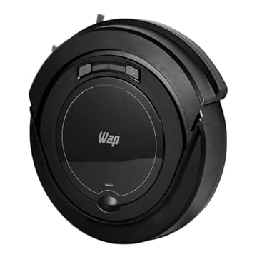 WAP Aspirador de Pó Robô ROBOT W90 3 em 1, Automático, 250ml, Sistema Antiqueda e Rodas Emborrachadas, 30W 3,6VDC Bivolt