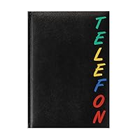 Herlitz 22376 Adressbuch A5 Rainbow, wattierter Einband, schwarz, mit 24-teiligem Register, A-Z Telefonbuch (Telefonbuch | Adressbuch)