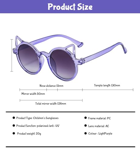 Image of SYGA Kids Goggles, Modern Stylish Eyewears for Boy's and Girls, Triangle Corner Style, Suitable for Age 3-8 Years
