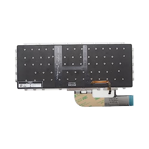 Clavier pour Dell Precision 5530 2 en 1 rétroéclairé US 0C48H4