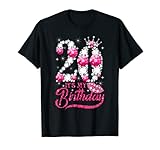 It's My 20th Birthday Queen 20 Years Old Shoes Crown Diamond T-Shirt