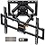 Perlegear UL Listed Full Motion TV Wall Mount for 42-90 inch TVs up to 132 lbs, TV Mount with Dual Articulating Arms, Tool-Free Tilt, Swivel, Extension, Leveling, Max VESA 600x400mm, 16" Studs, PGLF8.