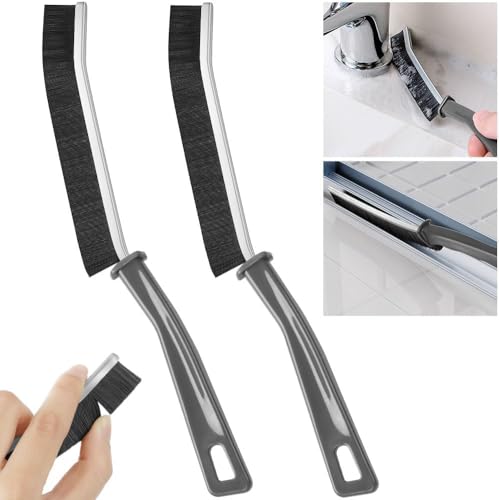 Image of Sovely Gap Cleaning Brush, Bathroom Mini Gap Cleaning Brush, Crevice Clean Corners of Bathroom Kitchen Tiles, Window Slots Pack of 2