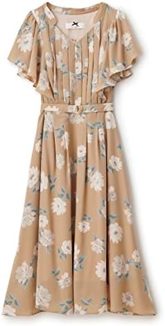 Amazon Co Jp Supreme La La シュープリームララ スイサイフラワーワンピース ベージュ M 服 ファッション小物