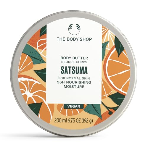 Image of The Body Shop Body Butter | 96hr Nourishing Moisture for Dry Skin | Non-Greasy with Shea Butter for Smoother Softer Skin, Vegan, 200 ml / 6.4 oz