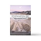 Visual Statements - Postkarten Set mit inspirierenden Sprüchen - 20 Karten mit verschiedenen Motiven - Schöne Spruchkarten (Freundschaft)