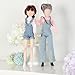 Geyoga 14 Pcs Doll Clothes and Accessories for 11.5 Inch Doll Denim Cotton Pants Long Sleeve Top Shoes Casual Wear Clothes Summer Regular Outfits