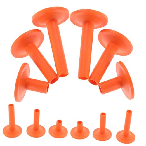 FUNOMOCYA Cymbal Stand Sleeves for Drums 12pcs Plastic Drum Cymbal Sleeves Set Replacement Sleeves Mount