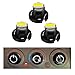 RAVSOFT AC Climate Heater Control LED Lights Bulbs Kit replacement Compatible with 2005-2011 Tacoma (White), Pack of 3